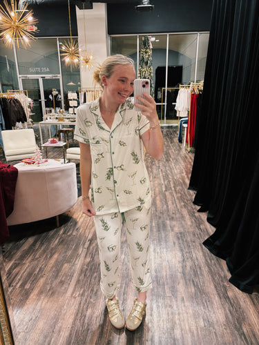 Martini Olive Modal PJ Set