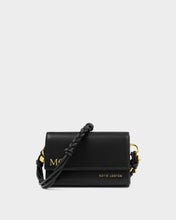 Arden Braided Black Mini Bag by Katie Loxton