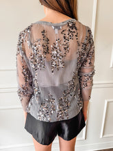 Ginny Sequin Top by Lucy Paris