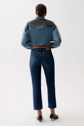 Issa Mid Rise Relaxed Ankle Straight