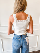 Crochet Cutie Knit Tank by Current Air
