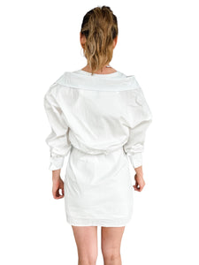 Weslie White Shirt Dress