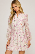 Valetta Floral Mini Dress by Lucy Paris