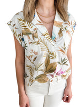 Gavin Vintage Tropical Top by Velvet Heart