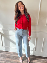 Sleigh Belle Crop Cardigan