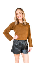 Faux the Record Leather Shorts