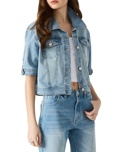 Blu Denim Jacket by Steve Madden