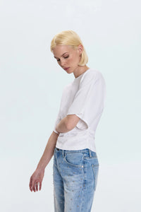 Veronica Kimono Sleeve Fitted Tee by Pistola