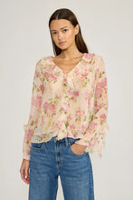 Liza Ruffle Floral Top by Lucy Paris