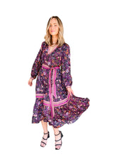 Secret Garden Floral Belted Dress