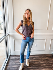 Cocoa Bean Sweater Vest