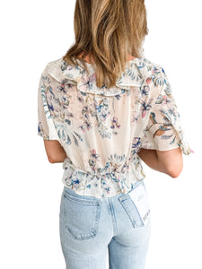 Brighton Floral Blouse by Steve Madden