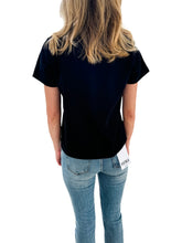 Lanie Basic Black Tee