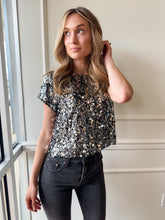 Celestine Sequin Top by Steve Madden