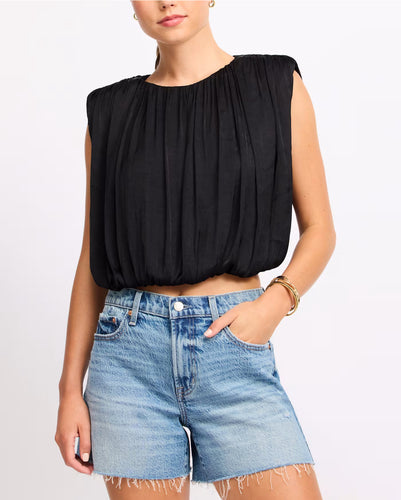 Milana Black Top by Steve Madden