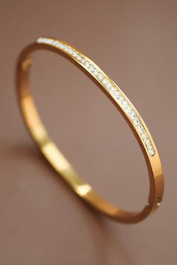 Baguette Diamond Bangle