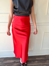 Scarlet Siren Satin Skirt