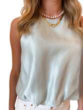 What Dreams are Made Of Mint Bubble Blouse