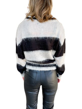Becca Stripe Crop Cardigan