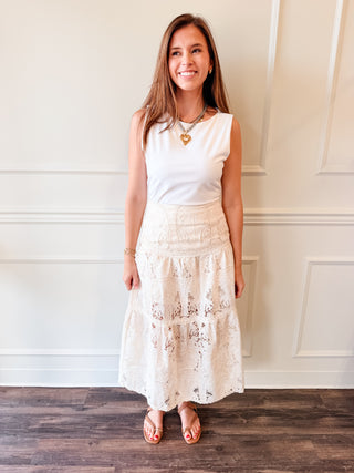 Kelly Lace Skirt by Lucy Paris