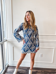 Marcie Mini Lace Dress by Adelyn Rae