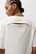 Mae Cropped Tee-Soft White by Pistola