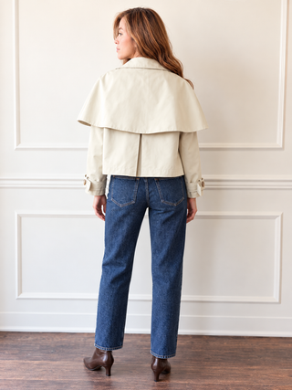 City Stroll Cape Trench Jacket by Habitual