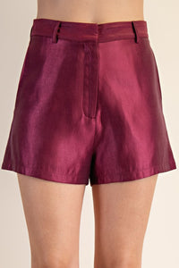 Nightcap Shorts in Plum