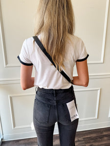 The Collegiate Ringer Tee by Favorite Daughter