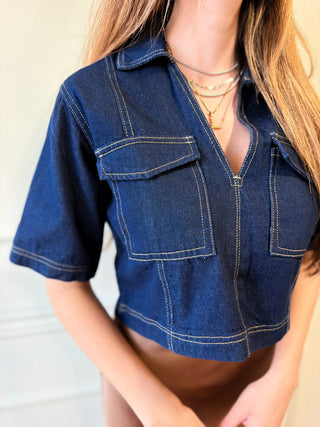 Indigo Avenue Utility Top