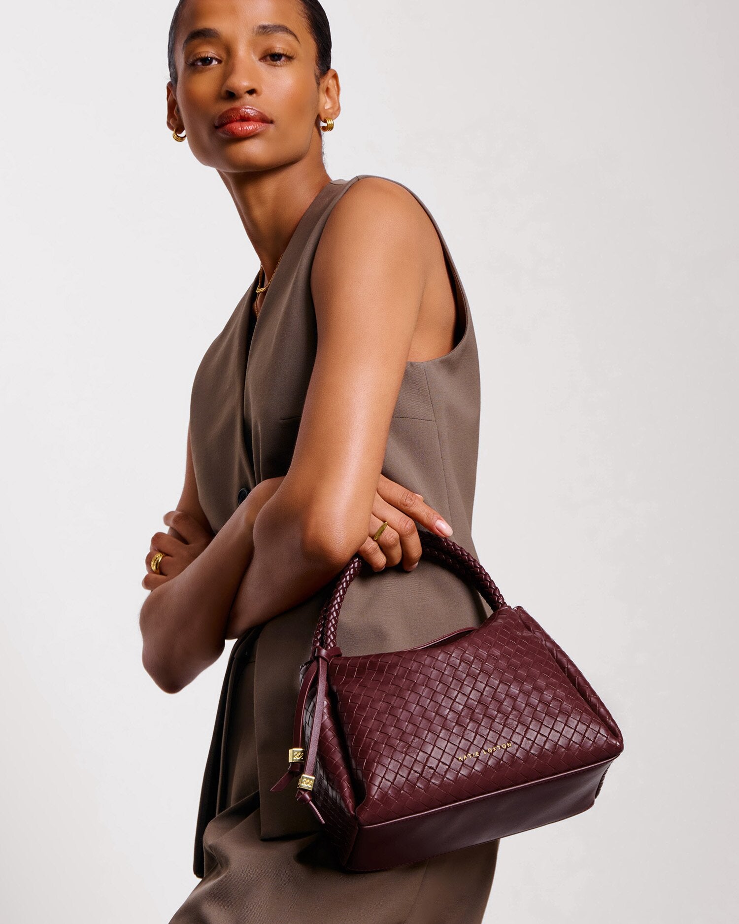 Nova Top Handle Bag in Cherry by Katie Loxton – Simply Chic by