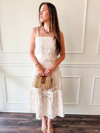 Ariel Lace Tank by Lucy Paris