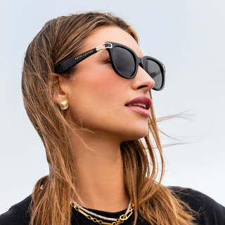 Manhattan Black Sunglasses by Katie Loxton