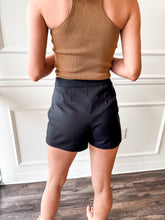 Sideline Chic Black Skort