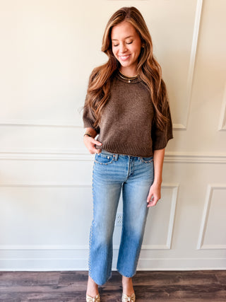 The Cashmere Club Sweater Chocolate by Habitual