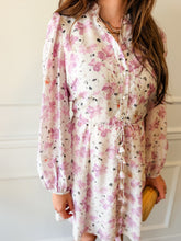 Valetta Floral Mini Dress by Lucy Paris