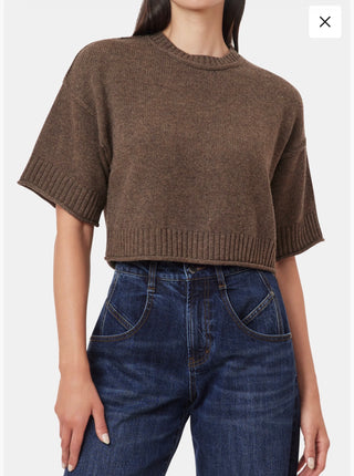 The Cashmere Club Sweater Chocolate by Habitual
