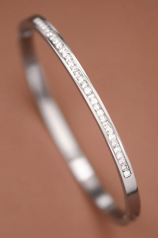 Baguette Diamond Bangle