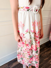 Remi Floral Belted Midi Dress