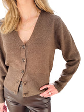 Gwen Chocolate Brown Cardigan