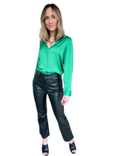 Christmas Cheer Green Blouse