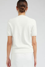 Lacey Charm White Sweater by Current Air