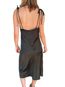 Betty Black Slip Dress