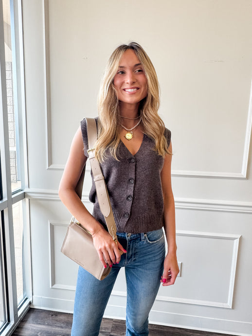 Cocoa Bean Sweater Vest