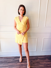Sunshine Wrap Mini Dress