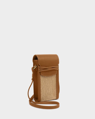 Porto Raffia Cell Bag by Katie Loxton