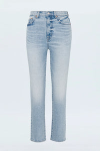 Bri Ankle High Rise Slim Straight in Scholar Vintage by Pistola