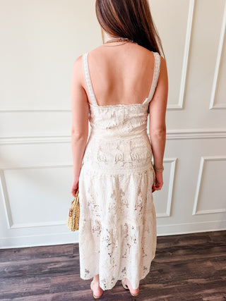 Ariel Lace Tank by Lucy Paris