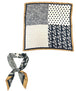 Paisley & Polka Dot Block Print Scarf