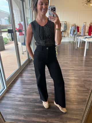 The Harper Wide Leg Pant
